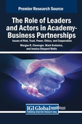 Cover: The Role of Leaders and Actors in Academy-Business Partnerships - IGI Global