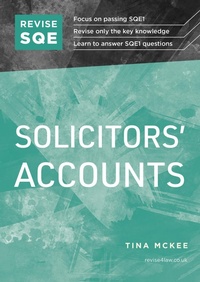 Abbildung von: Revise SQE Solicitors' Accounts - Fink Publishing Ltd