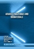 Cover: Advanced Materials and Biomaterials - Trans Tech Publications Ltd