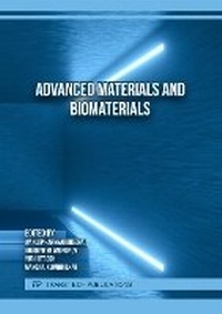 Enlarge image Cover: Advanced Materials and Biomaterials - Trans Tech Publications Ltd