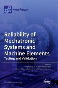 Enlarge image Cover: Reliability of Mechatronic Systems and Machine Elements - MDPI AG