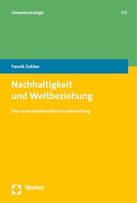 Abbildung von: Nachhaltigkeit und Weltbeziehung - Nomos