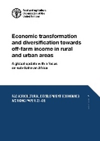 Abbildung von: Economic transformation and diversification towards off-farm income in rural and urban areas - Food & Agriculture Organization of the United Nations (FAO)