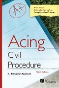 Abbildung von: Acing Civil Procedure - West Academic Press