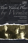 Cover: Three Yiddish Plays by Women - Bloomsbury Academic