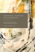 Cover: Criminal Justice in Austerity - Hart Publishing