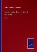 Cover: Lectures on the History of Ancient Philosophy - Salzwasser Verlag