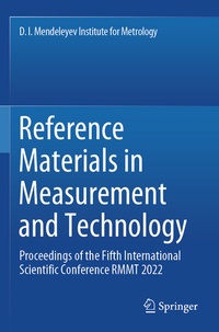 Abbildung von: Reference Materials in Measurement and Technology - Springer