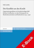 Abbildung von: Der Konflikt um den Kredit - Franz Steiner Verlag