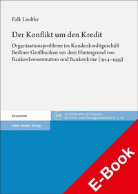 Abbildung von: Der Konflikt um den Kredit - Franz Steiner Verlag