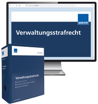 Abbildung von: Verwaltungsstrafrecht - WEKA