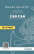 Cover: Brass Quintet "Can Can" (set of parts) - Glissato Edizioni Musicali