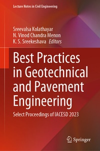 Enlarge image Cover: Best Practices in Geotechnical and Pavement Engineering - Springer