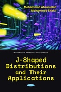 Cover: J-Shaped Distributions and Their Applications - Nova Science Publishers Inc