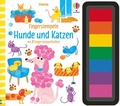 Cover: Fingerstempeln: Hunde und Katzen - Usborne