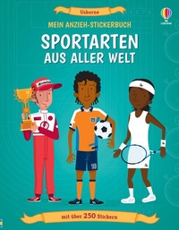 Abbildung von: Mein Anzieh-Stickerbuch: Sportarten aus aller Welt - Usborne