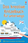 Cover: Das kreative Kritzelbuch f&uuml;r unterwegs - Usborne