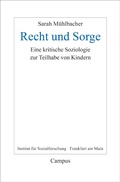 Cover: Recht und Sorge - Campus Verlag Digital