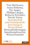 Cover: Sozialpolitik und Sozialpolitikforschung in Deutschland - Campus Verlag Digital