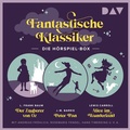 Cover: Fantastische Klassiker - Die H&ouml;rspiel-Box. Der Zauberer von Oz, Peter Pan, Alice im Wunderland - Der Audio Verlag