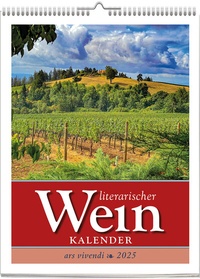 Bild: Literarischer Wein - Kalender 2025 - ars vivendi