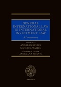 Cover: General International Law in International Investment Law - Oxford University Press