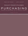 Cover: Instructor's Manual to Accompany Purchasing: Selection and Procurement for the Hospitality Industry, 8e - Wiley