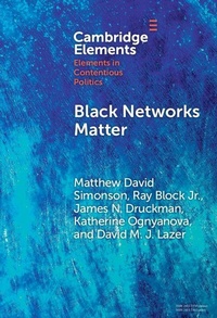 Enlarge image Cover: Black Networks Matter - Cambridge University Press