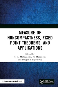 Abbildung von: Measure of Noncompactness, Fixed Point Theorems, and Applications - Chapman and Hall