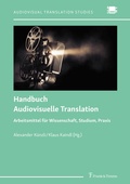 Cover: Handbuch Audiovisuelle Translation - Frank & Timme