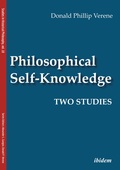 Cover: Philosophical Self-Knowledge - ibidem