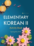 Cover: Elementary Korean II Activity Book - Cognella Academic Publishing