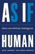 Cover: As If Human - Yale University Press