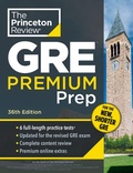 Cover: Princeton Review GRE Premium Prep, 36th Edition - Princeton Review