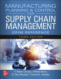Cover: Manufacturing Planning and Control for Supply Chain Management: The CPIM Reference, Third Edition - McGraw-Hill Education
