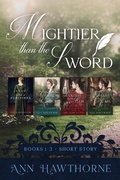 Cover: Mightier Than The Sword 1-3: A Clean Regency Romance Box Set - Violet Cowper
