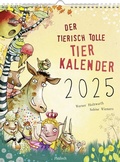Cover: Wandkalender 2025: Der tierisch tolle Tierkalender - Pattloch Geschenkbuch