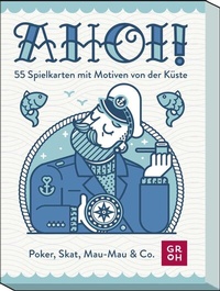 Abbildung von: Ahoi! 55 Spielkarten mit Motiven von der Küste - Groh