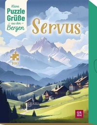 Abbildung von: Servus! Kleine Puzzle-Grüße aus den Bergen - Groh