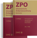 Cover: Schweizerische Zivilprozessordnung (ZPO) - Dike Verlag Z&uuml;rich