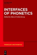 Cover: Interfaces of Phonetics - De Gruyter Mouton