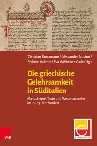 Abbildung von: Die griechische Gelehrsamkeit in Süditalien - Vandenhoeck & Ruprecht