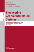 Cover: Engineering of Computer-Based Systems - Springer