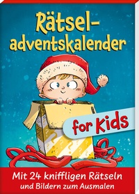 Abbildung von: Rätseladventskalender for Kids 3 - Kaufmann Verlag