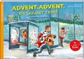 Cover: Advent, Advent, ein Gauner rennt - Kaufmann Verlag