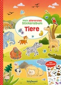 Cover: Mein allererstes Stickeralbum - Tiere - Kaufmann Verlag