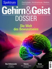 Bild vergrößern Bild: Gehirn&Geist Dossier - Die Welt des Bewusstseins - Spektrum der Wissenschaft