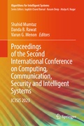 Cover: Proceedings of the Second International Conference on Computing, Communication, Security and Intelligent Systems - Springer