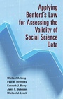 Cover: Applying Benford's Law for Assessing the Validity of Social Science Data - Cambridge University Press
