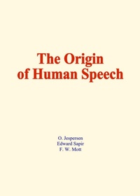 Enlarge image Cover: The origin of human speech - EHS